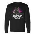 Sigma Phonk Edm Cat Dj Phonk Right Meow 長袖Tシャツ ギフトのアイデア