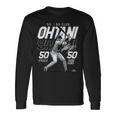 Speed Power Ohtani 50-50 Milestonehohei Ohtani Mlbpa 長袖Tシャツ ギフトのアイデア