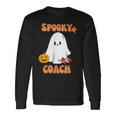 Spooky Ghost Dogs ハロウィンtシャツ コーチに最適 長袖Tシャツ ギフトのアイデア