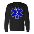 Star Of Life Rod Of Asclepius Emt Ems パラメディック メディック 長袖Tシャツ ギフトのアイデア