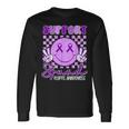 Support Squad Lupus Awareness Warrior Fighter Purple Ribbon Long Sleeve T-Shirt Gifts ideas