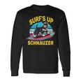 Surf Upchnauzer ファニーグラフィックtシャツ 長袖Tシャツ ギフトのアイデア