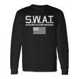 Swat スペシャル 武器と戦術警察WAT 長袖Tシャツ ギフトのアイデア