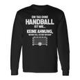 Tag Ohne ハンドボール インポッシブル 面白いハンドボールファン 長袖Tシャツ ギフトのアイデア