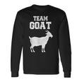 Team Goat Farm 動物 ヤギ好き 長袖Tシャツ ギフトのアイデア