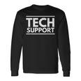 Techupport 長袖Tシャツ ギフトのアイデア