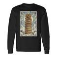 The Tower タロットカード パンケーキタワー 朝食 恋人 パンケーキ 長袖Tシャツ ギフトのアイデア
