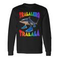 Tralalero Tralala イタリアンブレインロットミーム 長袖Tシャツ ギフトのアイデア