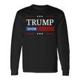Trump 2028 Flag President Pro Trump 2028 American Flag Langarmshirts Geschenkideen