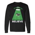Ufo Cow Abduction Ufo Alien Abduction 長袖Tシャツ ギフトのアイデア
