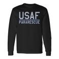 Us Air Force Usaf パラレスキュー Pj レスキュー メディックリカバリー 長袖Tシャツ ギフトのアイデア