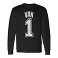Vanサポーター番号 1番の大ファン 長袖Tシャツ ギフトのアイデア
