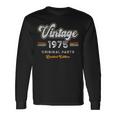 Vintage 1975 Piezas Originales 50 Cumpleaños Camiseta de manga larga Ideas de regalos