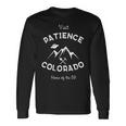 Visit Patience Colorado レジデントエイリアン 長袖tシャツ 長袖Tシャツ ギフトのアイデア