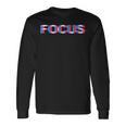 Weird Focus Crazy Optical Illusionシャツ 長袖Tシャツ ギフトのアイデア