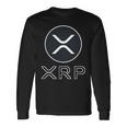 Xrp リップル 暗号通貨ポケットロゴ 長袖Tシャツ ギフトのアイデア
