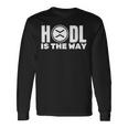 Xrp リップルコイン Hodlはxrp リップルクリプトホドラーです。 長袖Tシャツ ギフトのアイデア