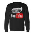You Tuba Tuba マーチングバンド ユーフォニアム チューバ 長袖Tシャツ ギフトのアイデア