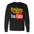 Youtuba おもしろ金管楽器 長袖Tシャツ ギフトのアイデア