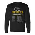 おかしいエンジニア時給工学設計労務レート 長袖Tシャツ ギフトのアイデア