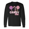おもしろロリポップ アート キャンディ ロリポップ 恋人 メンズ レディース キッズ 長袖Tシャツ ギフトのアイデア