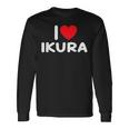 アイラブイクラ 長袖Tシャツ ギフトのアイデア