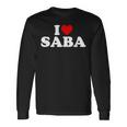 アイ・ラブ・サバ 長袖Tシャツ ギフトのアイデア