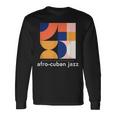 アフロキューバンジャズ ヴィンテージ ラテンジャズ ミュージックバンド 長袖Tシャツ ギフトのアイデア