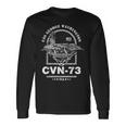 アメリカ海軍航空母艦 Cvn-73 ジョージ・ワシントン Uss George Washington 長袖Tシャツ ギフトのアイデア