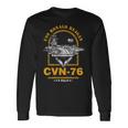 アメリカ海軍航空母艦 Cvn-76 ロナルド・レーガン Uss Ronald Reagan 長袖Tシャツ ギフトのアイデア