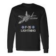 アメリカ航空機 ステルスファイター F35 ライトニング 長袖Tシャツ ギフトのアイデア