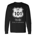 アルカタ カリフォルニア Usルート101 長袖Tシャツ ギフトのアイデア
