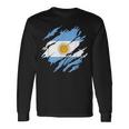 アルゼンチンの旗アルゼンチン 長袖Tシャツ ギフトのアイデア