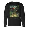 アンリ・ルソー 森の中の猿とオウム 長袖Tシャツ ギフトのアイデア