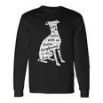 イタリアングレイハウンドシャツデザイン イタリアングレイハウンド犬愛好家 長袖Tシャツ ギフトのアイデア