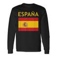 エスパーニャ ヴィンテージ スペイン国旗 スペインお土産 エスパーニャプライド 長袖Tシャツ ギフトのアイデア