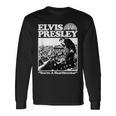 エルヴィス・ア・ハートブレイカー キング・オブ・ロックンロール 音楽 長袖Tシャツ ギフトのアイデア