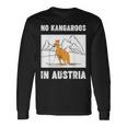 オーストリアにカンガルーはいない 愉快なオーストリア旅行 長袖Tシャツ ギフトのアイデア