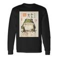 カエル浮世絵 アニメ 日本美術 長袖Tシャツ ギフトのアイデア