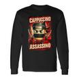 カプチーノ アサシーノ イタリアン ブレイン ミーム 日本語 忍者 長袖Tシャツ ギフトのアイデア