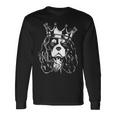 キャバリア・キング チャールズ・スパニエル 犬 王冠犬 長袖Tシャツ ギフトのアイデア