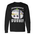 サカバンバスピス寿司 魚ミーム 和食 長袖Tシャツ ギフトのアイデア