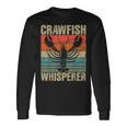 ザリガニ レトロ 面白い ザリガニ シーフード ロブスター ザリガニ好き 長袖Tシャツ ギフトのアイデア