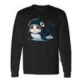 シャチの猫 コスチューム 長袖Tシャツ ギフトのアイデア