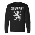 スチュワート氏族 スコットランド 姓 スコットランド 紋章 長袖Tシャツ ギフトのアイデア