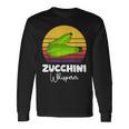 ズッキーニ愛好家 ビーガン ベジタリアン野菜ズッキーニ 長袖Tシャツ ギフトのアイデア