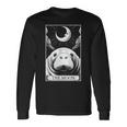 タロットカード ヴィンテージ 三日月 マナティー 海 動物 恋人 長袖Tシャツ ギフトのアイデア