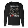 チワワ 長髪好き チワワ 長髪 チワワ 長袖Tシャツ ギフトのアイデア