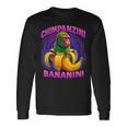 チンパンジーニ バナニーニ イタリアのブレインロットミーム 長袖Tシャツ ギフトのアイデア