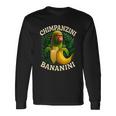 チンパンジーニ バナニーニ イタリアのブレインロットミーム 長袖Tシャツ ギフトのアイデア
